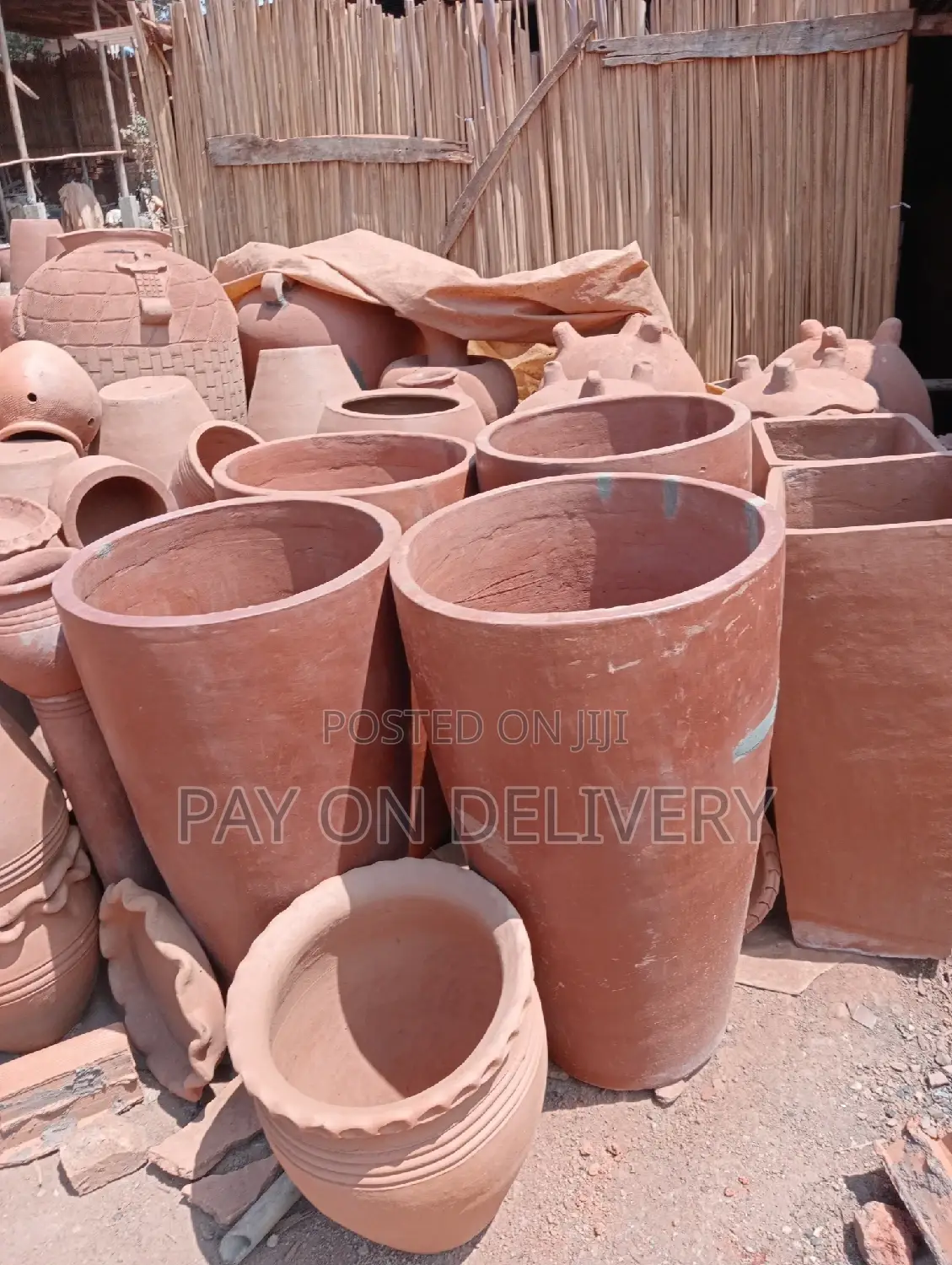 Your Choice of Clay Flower Pots