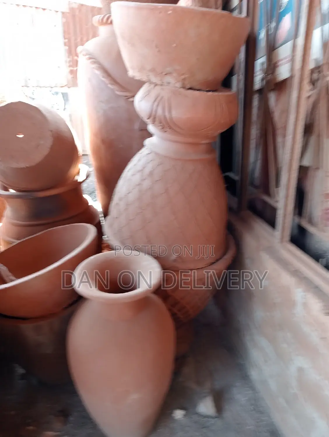 Your Choice of Clay Flower Pots