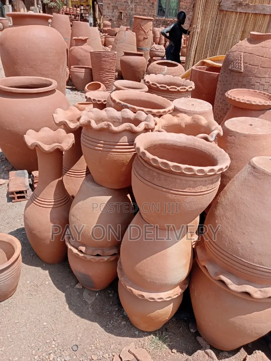 Your Choice of Clay Flower Pots