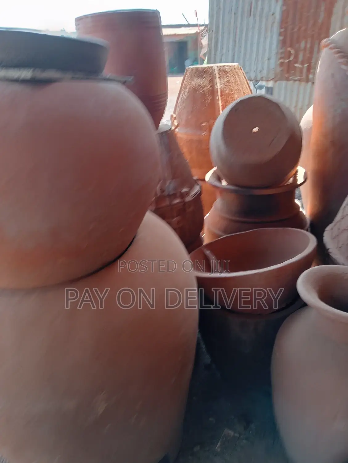 Your Choice of Clay Flower Pots