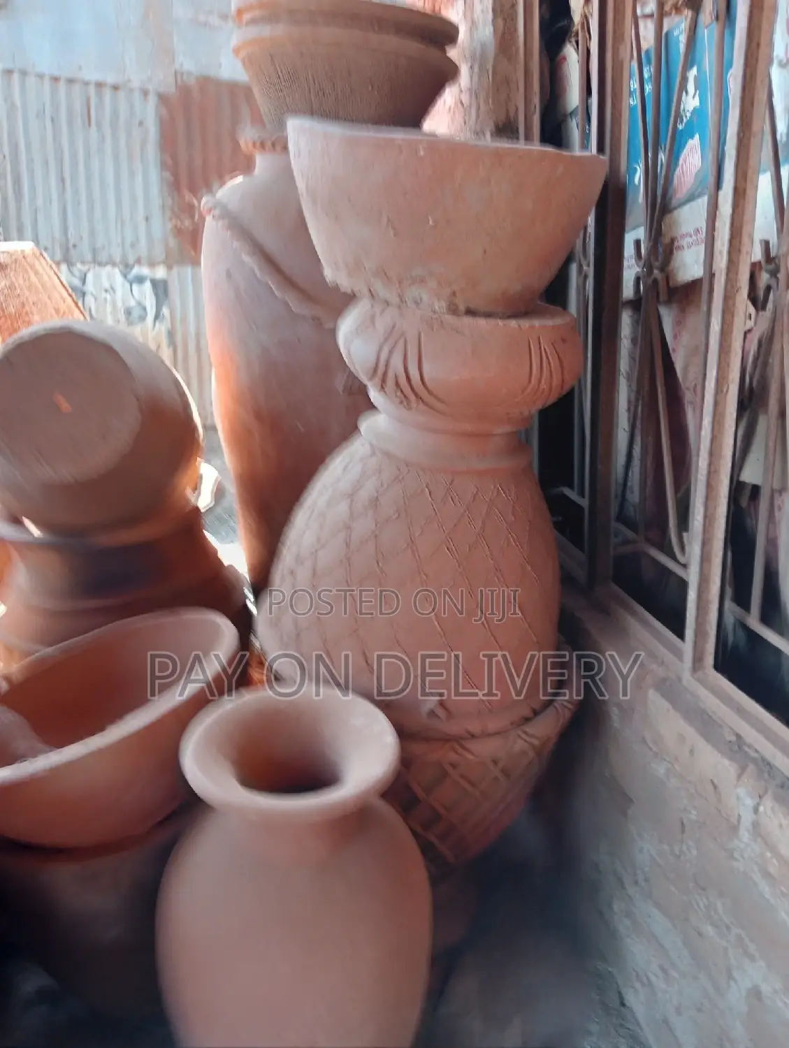 Your Choice of Clay Flower Pots