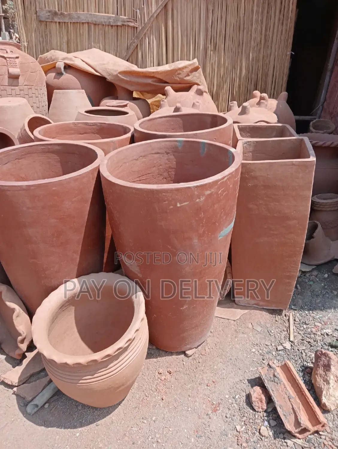 Your Choice of Clay Flower Pots