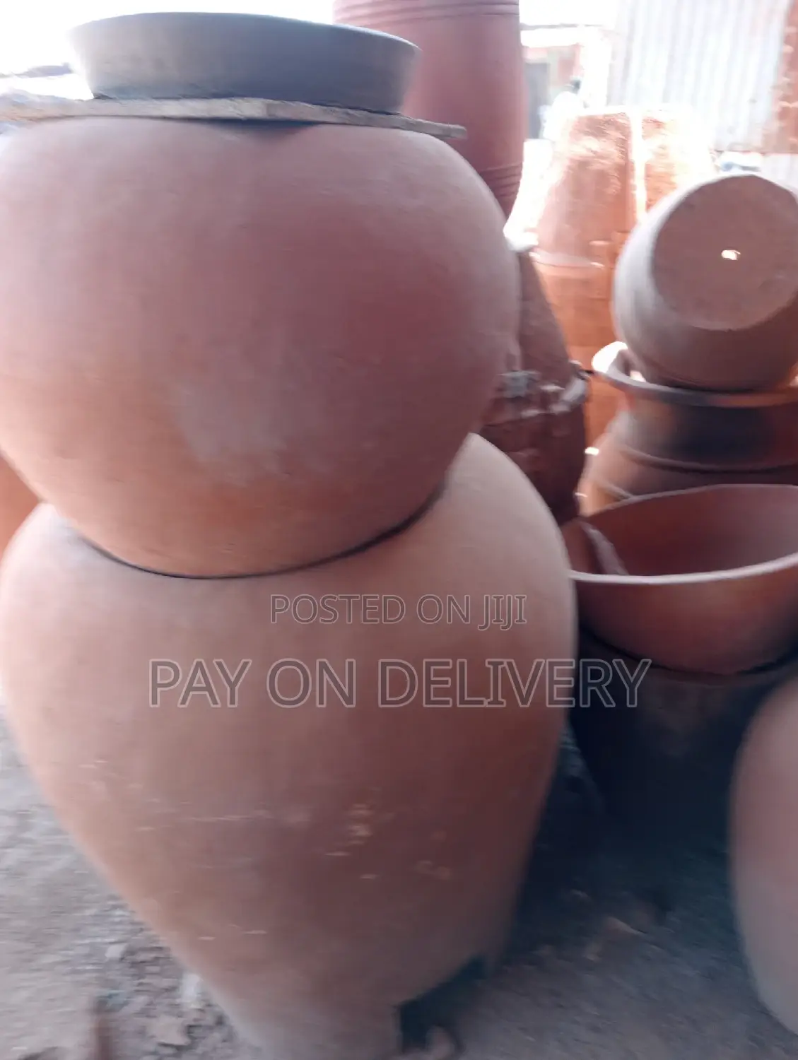 Your Choice of Clay Flower Pots