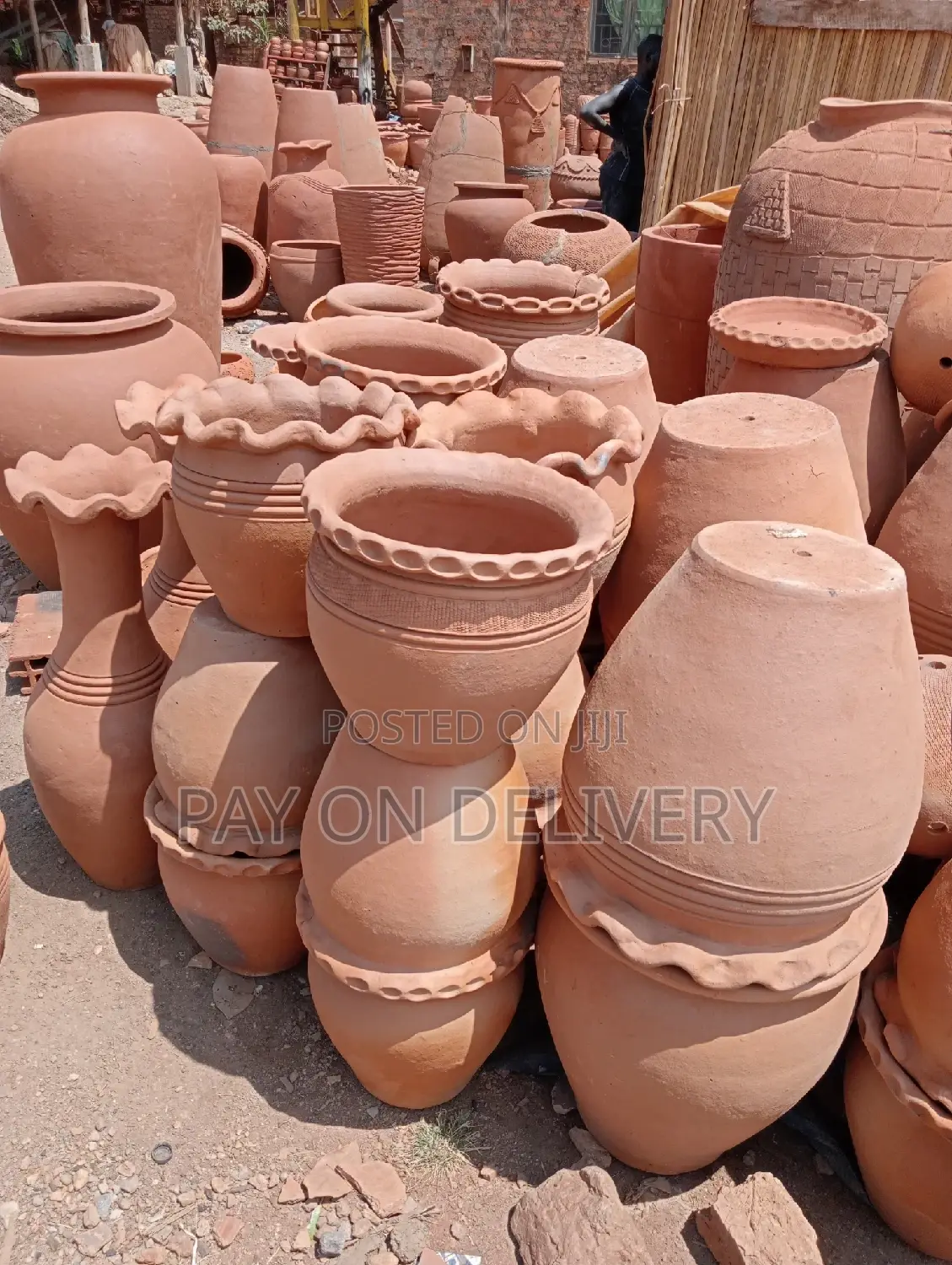 Your Choice of Clay Flower Pots