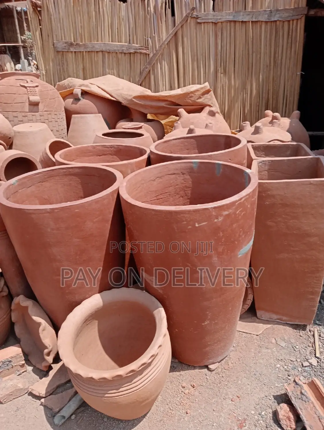 Your Choice of Clay Flower Pots
