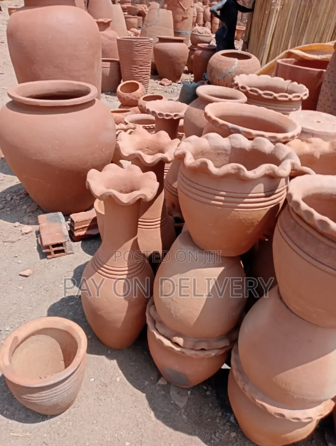Your Choice of Clay Flower Pots