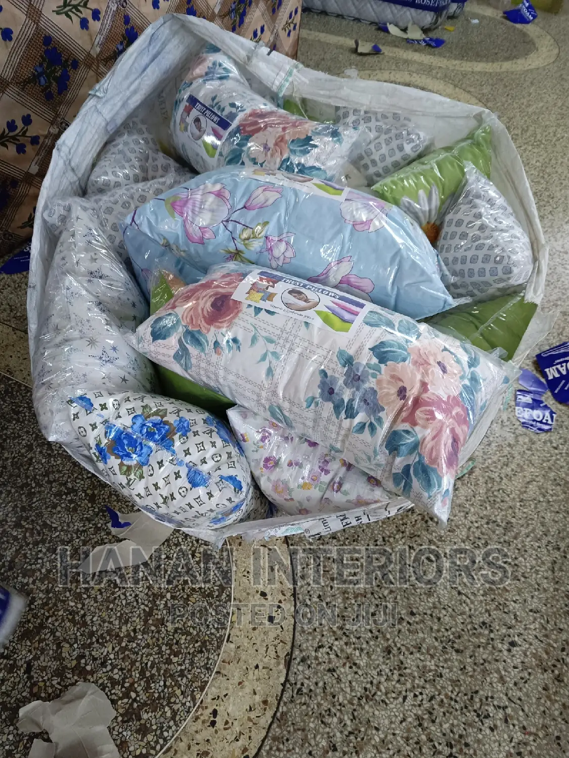 Cotton Pillows-a Pair