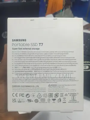 External Solid State Drive 1TB T7 Samsung