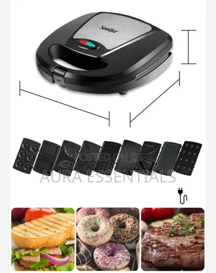Sandwich Maker 9 in 1 SONIFER Sf-6123