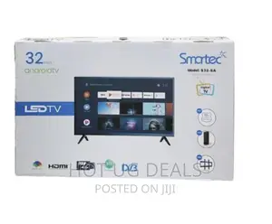 Smartec 32 Inch Android Smart Digital Free To Air Tv - Black