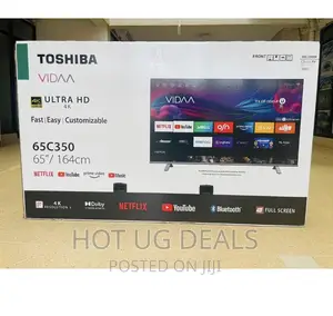 Toshiba 65 -Inch Series LED UHD Smart VIDAA TV- Black