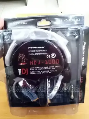Original Version POWERNEER HDJ-1000 Studio / DJ Headphones