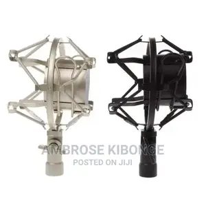 Anti Vibration Mic Clip Holder Shock Mount for Studio Mic.