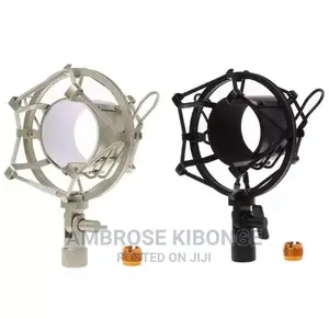 Anti Vibration Mic Clip Holder Shock Mount for Studio Mic.