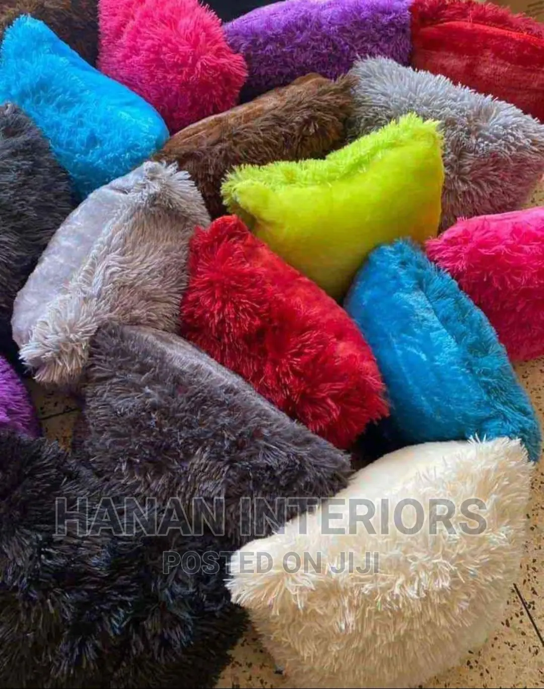 Cushions in Different Colors