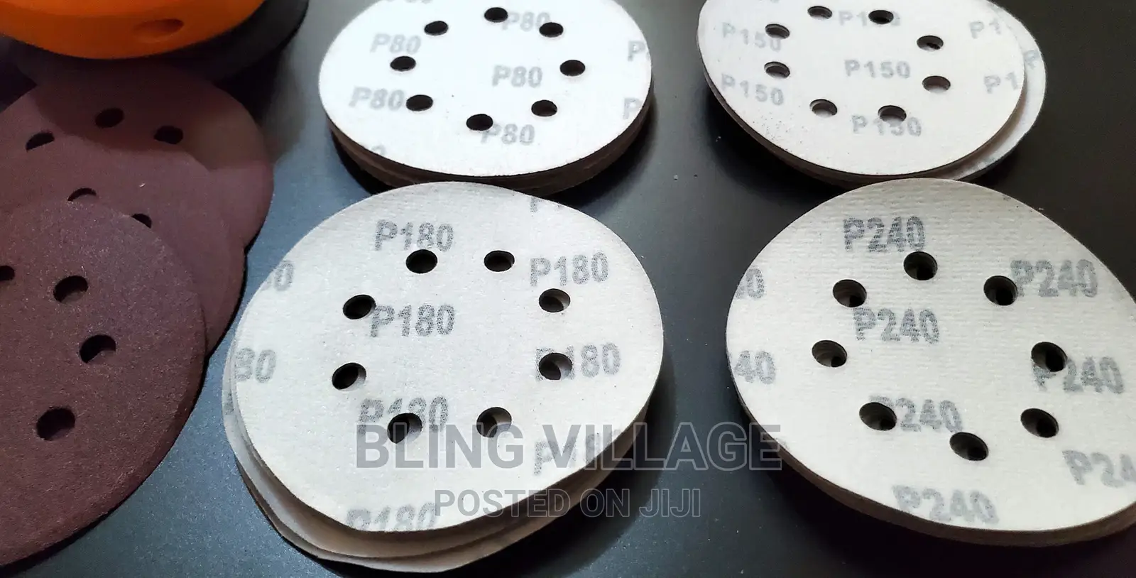 Sanding Pads For Orbital Sanders (Velcro Sticking)