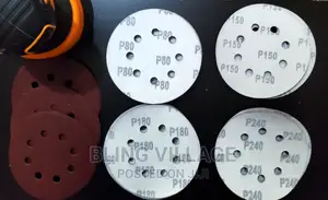 Sanding Pads For Orbital Sanders (Velcro Sticking)