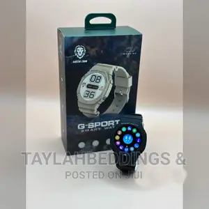 G-Sport Smart Watch 2023 Bluetooth Call and Voice Assistant