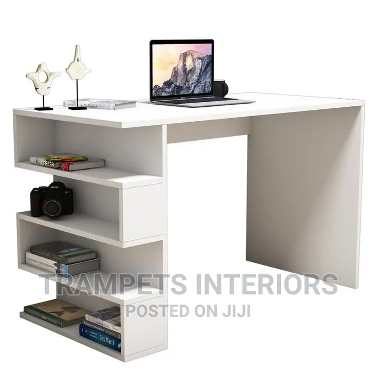 Reading Table With Floating Shelves Call
