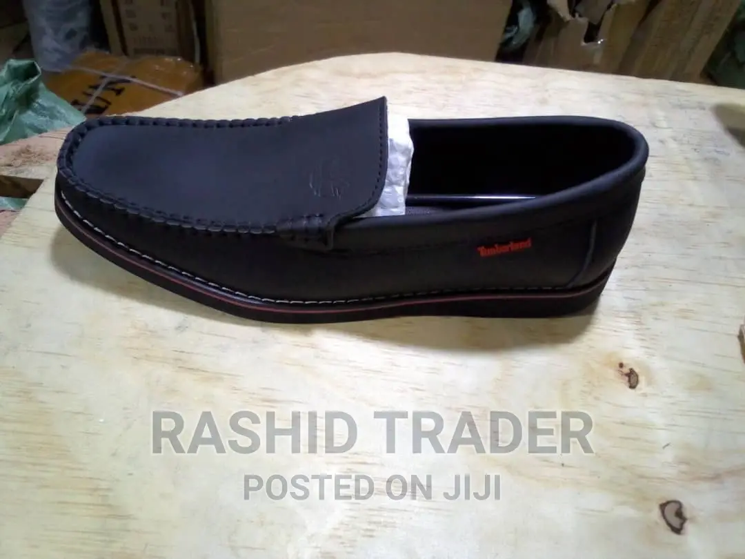 Leopard Men's Black Shoes