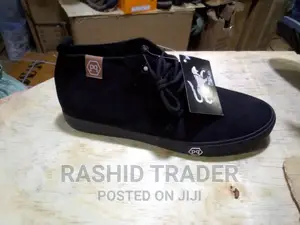 Leopard Men's Black Shoes