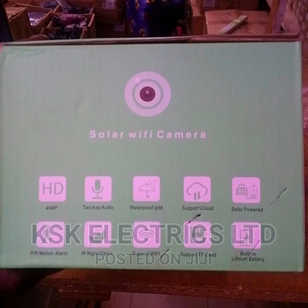 Solar Wifi Smart Camera