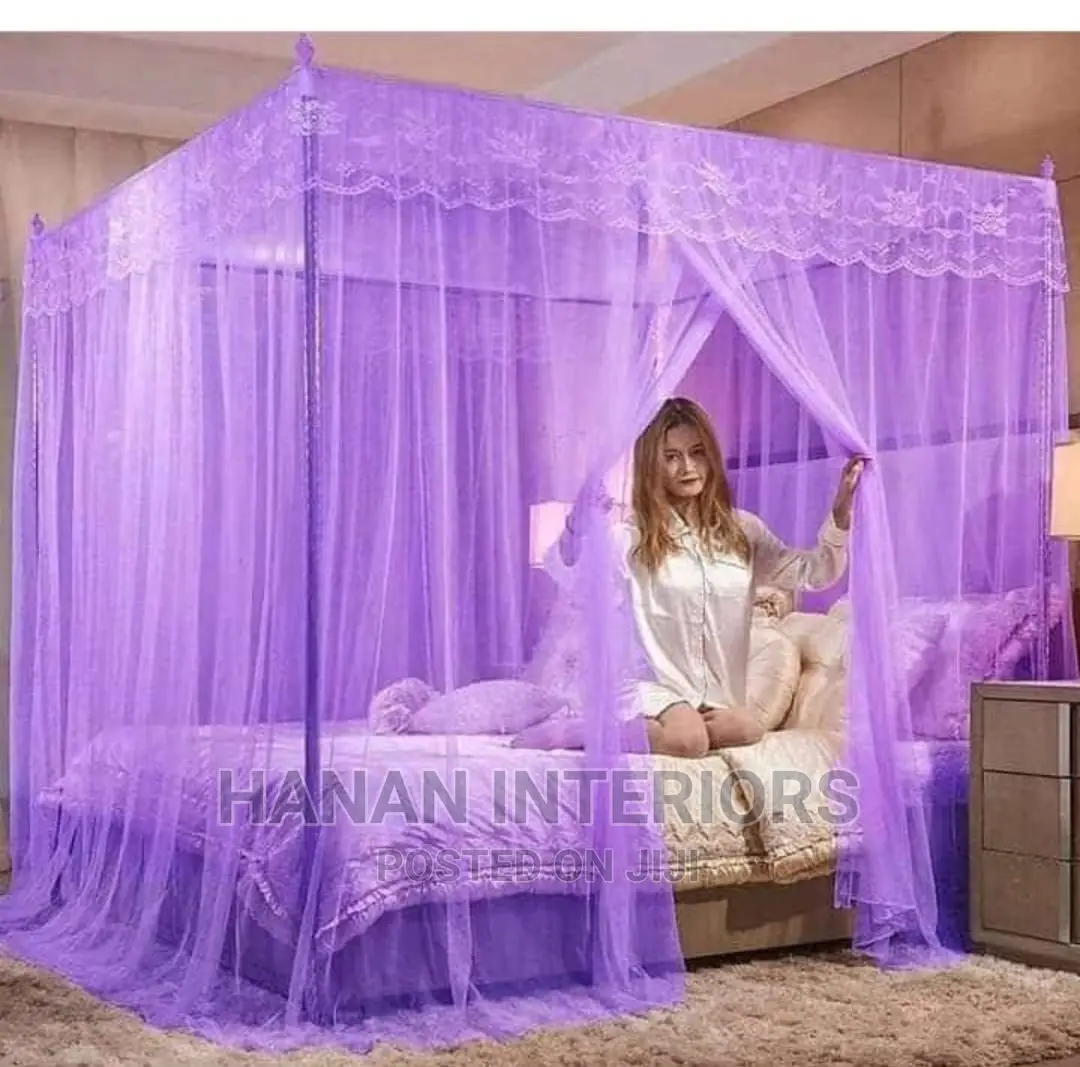 6*6 Purple Mosquito Net