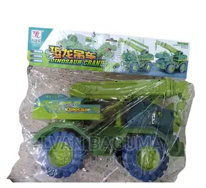 Dinosaur Construction Crane Toy Vehicle for Kids - Strong