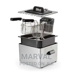 5L 2in 1double Family Deep Fryer