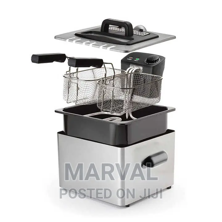 5L 2in 1double Family Deep Fryer