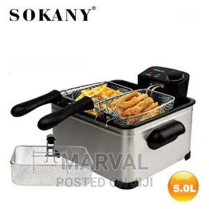 5L 2in 1double Family Deep Fryer