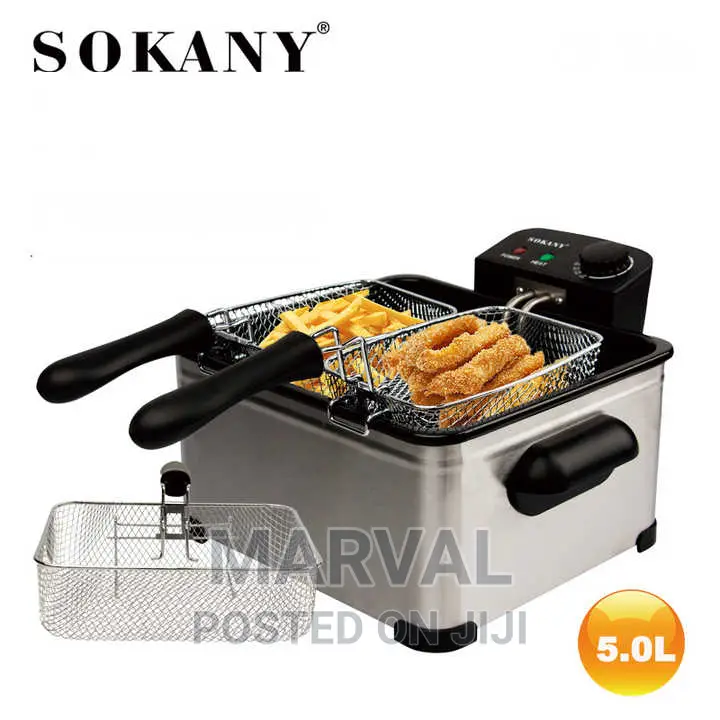 5L 2in 1double Family Deep Fryer