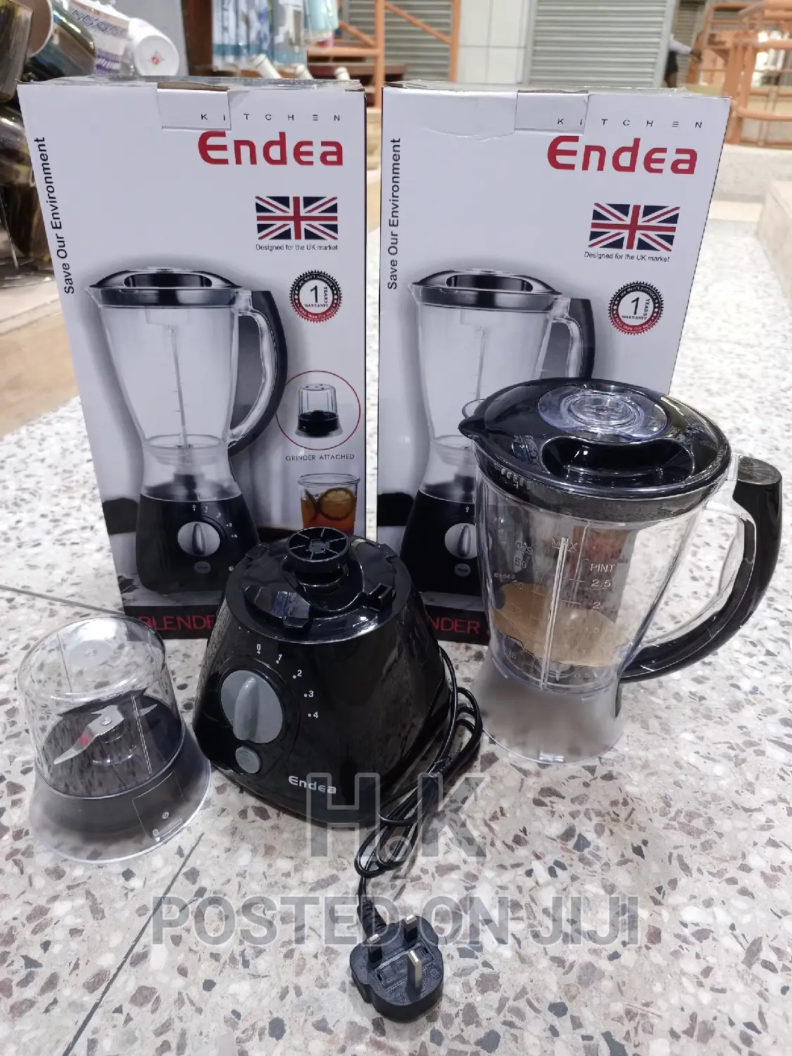 UK Blender (Endea) 3plug