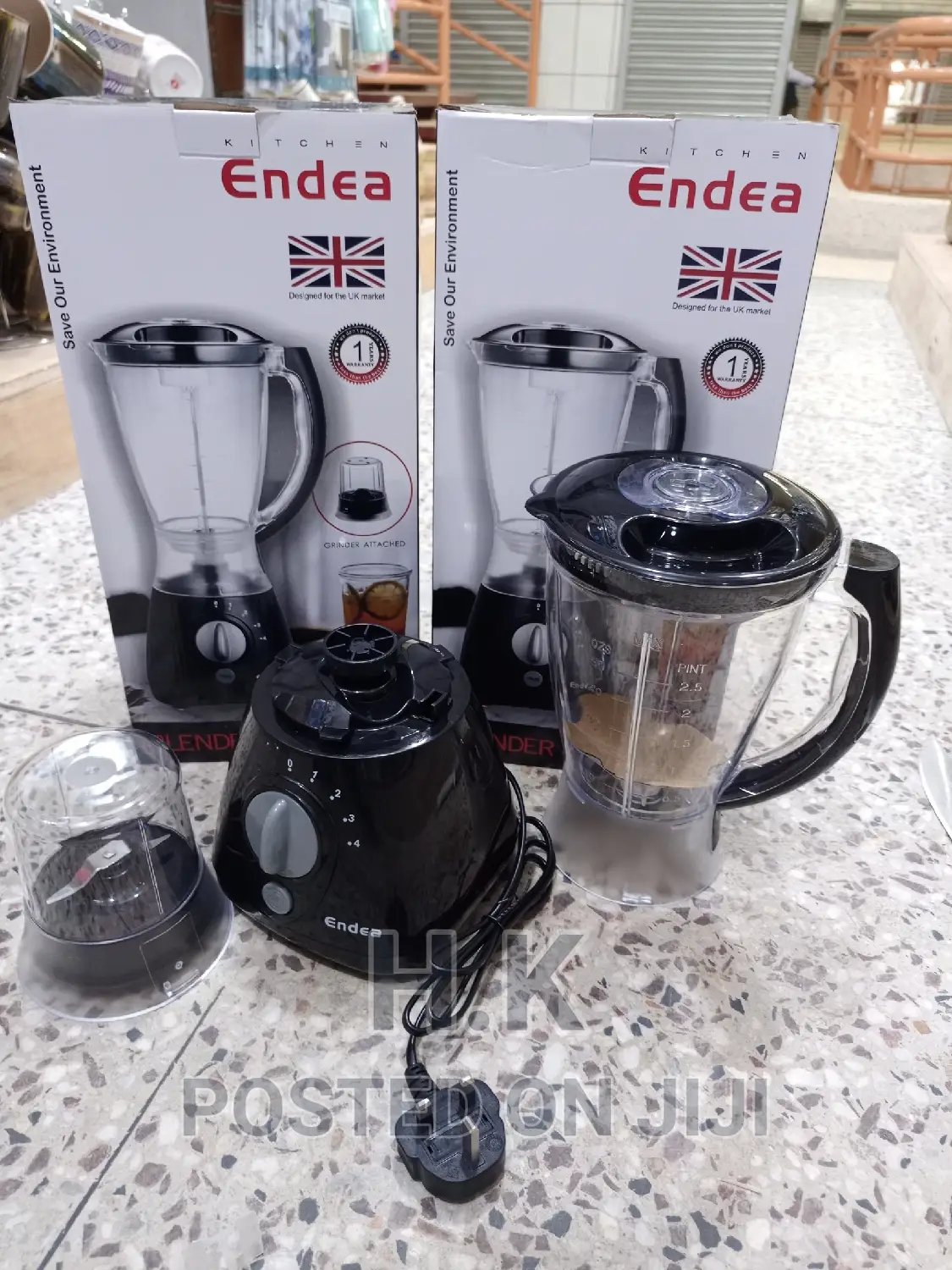 UK Blender (Endea) 3plug