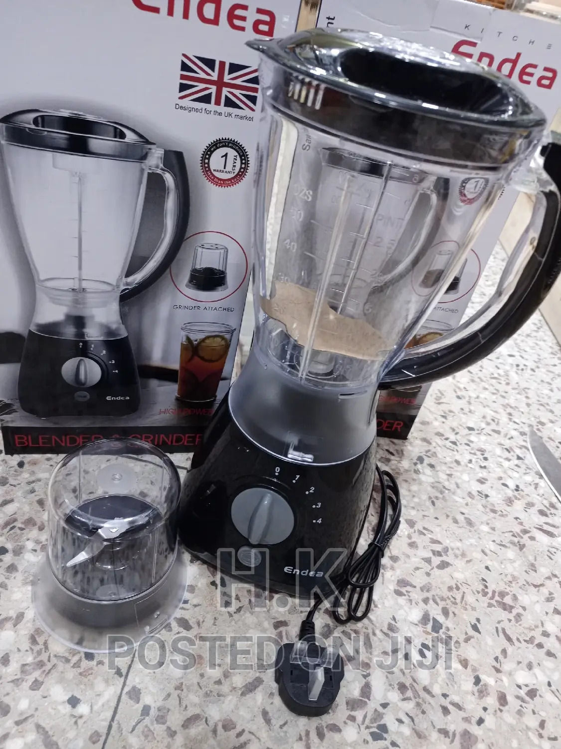 UK Blender (Endea) 3plug