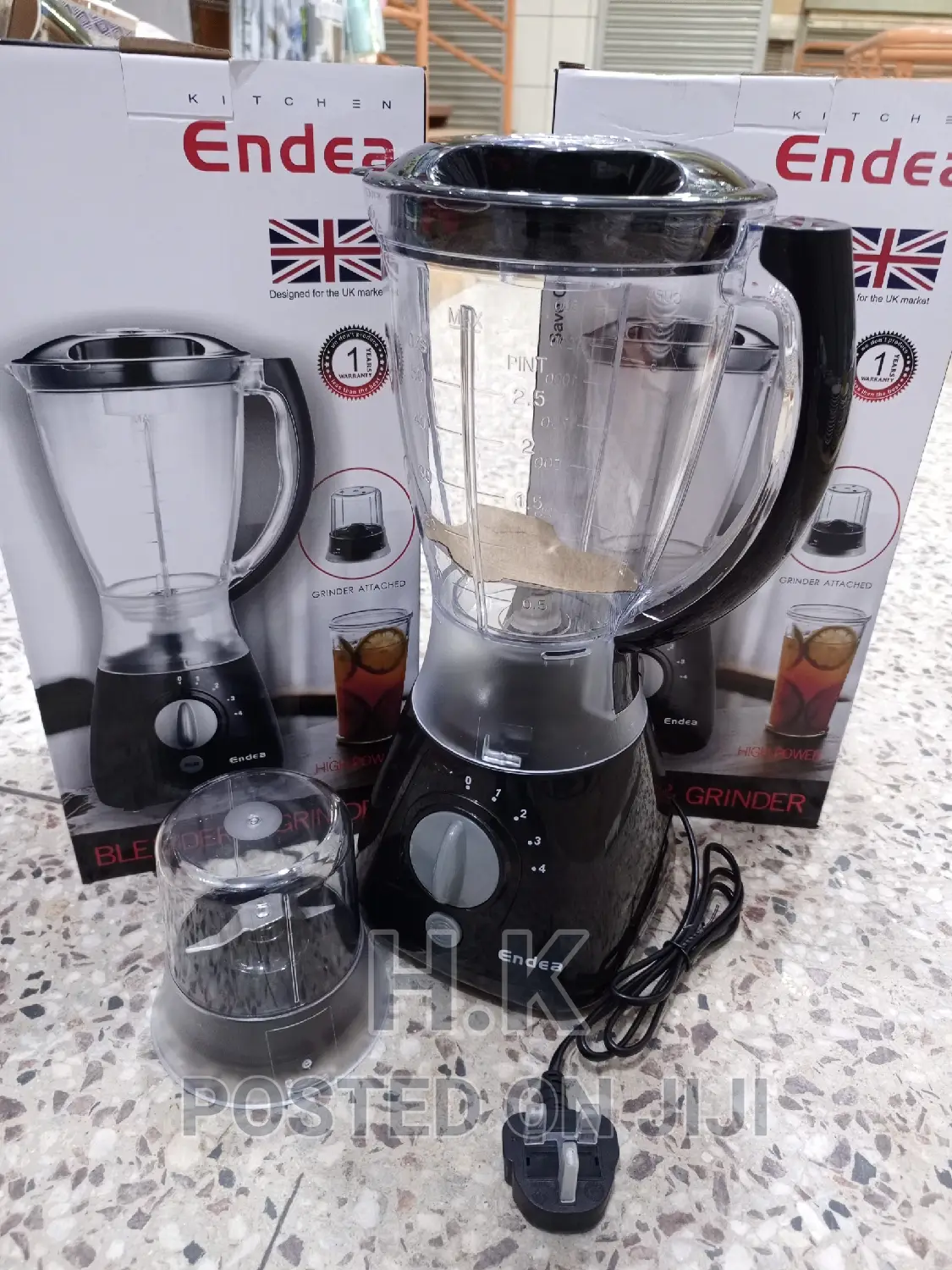 UK Blender (Endea) 3plug