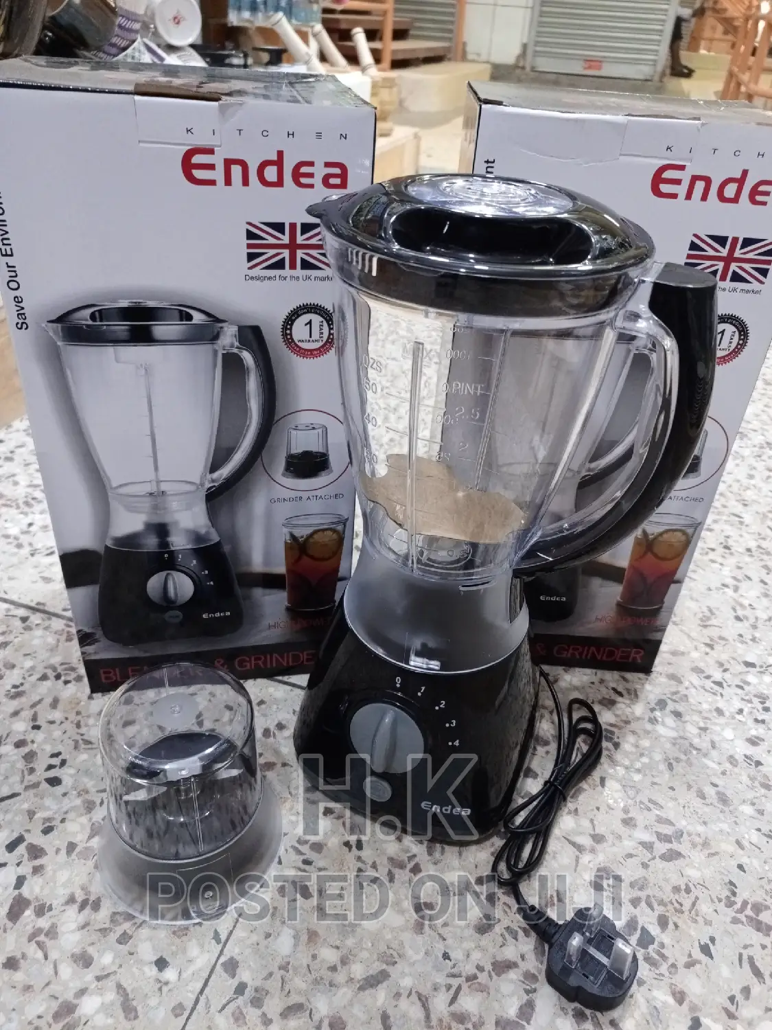 UK Blender (Endea) 3plug