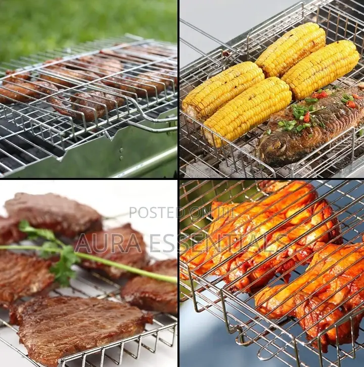Portable BBQ Grill Basket