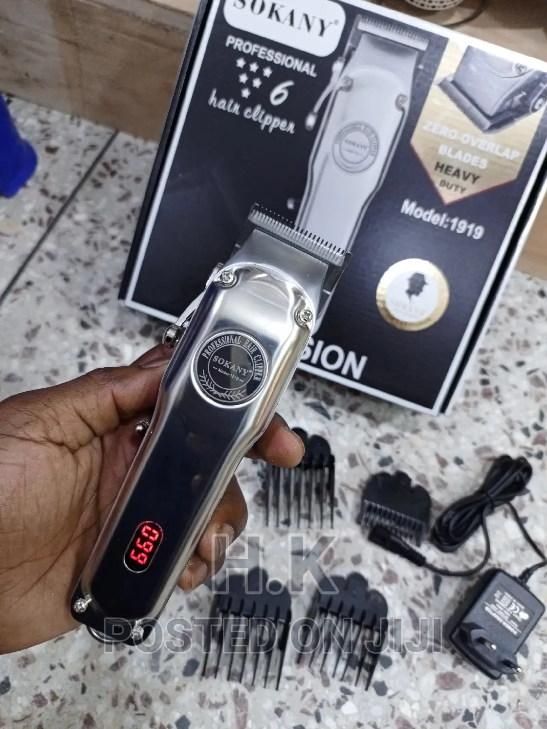 Sokany Heavy Duty Rechargeable Hair Clipper