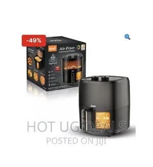 RAFF 4.8litres Healthy Oil Free Air Fryer – Black