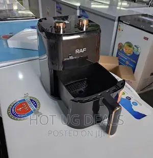 RAFF 4.8litres Healthy Oil Free Air Fryer – Black