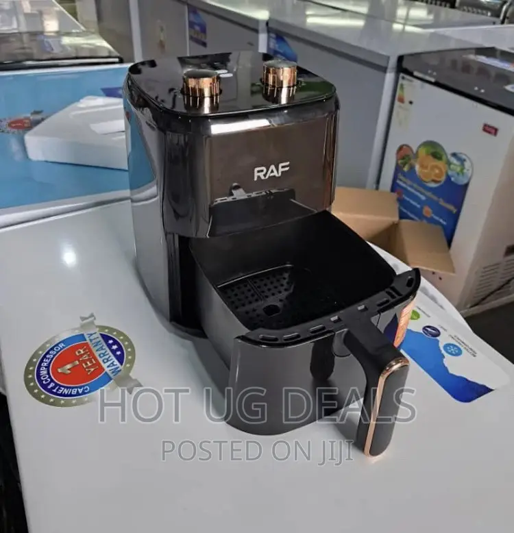 RAFF 4.8litres Healthy Oil Free Air Fryer – Black