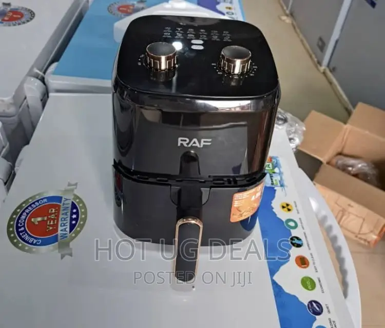 RAFF 4.8litres Healthy Oil Free Air Fryer – Black