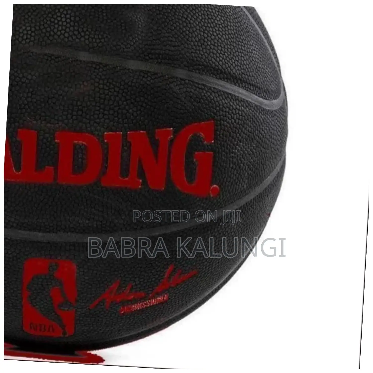 Spalding Street Outdoor Basketball_black