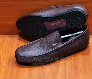 Flat Sole Brown Moccasin Men Shoes
