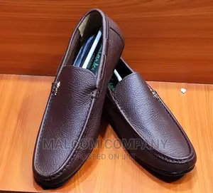 Men Brown Flat Sole Shoes 39-47