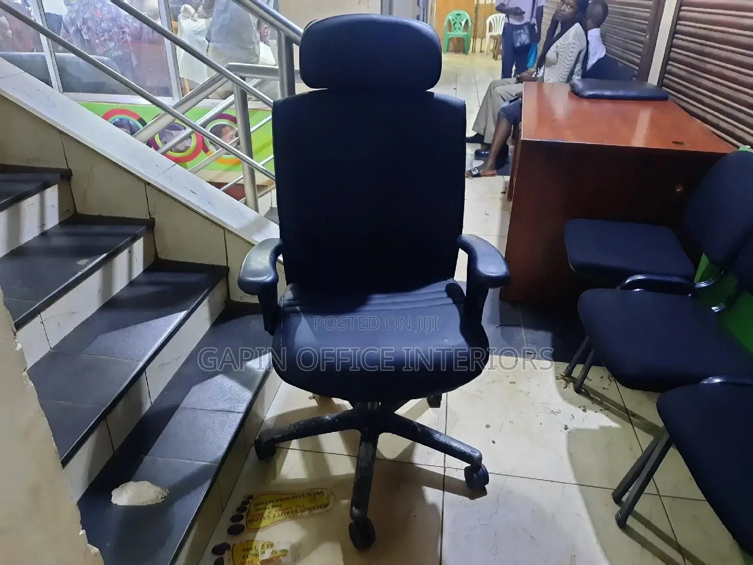 Reclining Office Chair With Headrest
