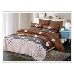 Six by Six Duvet Bedcover 6*6 Brown