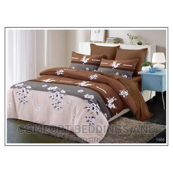 Six by Six Duvet Bedcover 6*6 Brown
