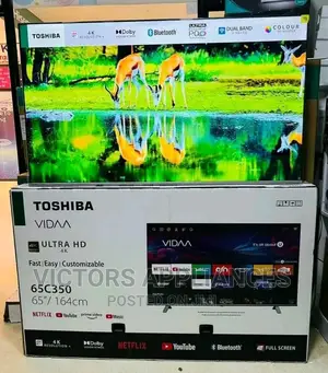 Toshiba 65inch Uhd4k Smart TV Powered by Vidaa